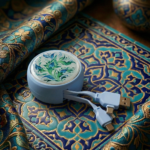 کابل تبدیل 4 کاره جمع شو USB / USB-C به لایتنینگ / USB-C مدل 65w-4in1 طول 1 متر طرح دار - تصویر 11