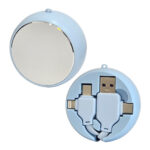 کابل شارژ سریع و انتقال دیتا 4کاره جمع شو تایپ سی به لایتنینگ 65w-4in1 طول 1 متر - تصویر 14