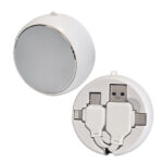 کابل شارژ سریع و انتقال دیتا 4کاره جمع شو تایپ سی به لایتنینگ 65w-4in1 طول 1 متر - تصویر 11